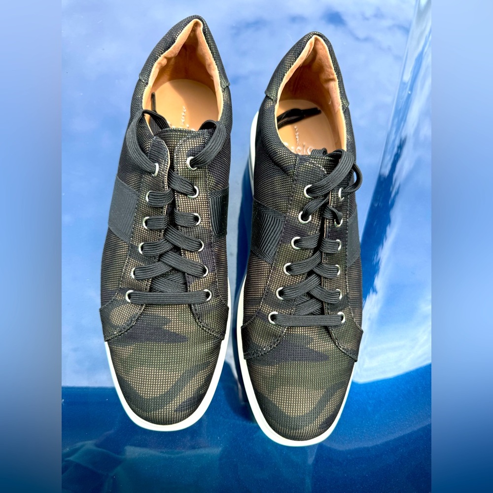 PAOLO camo platform sneakers! 🖤🩶🤍
